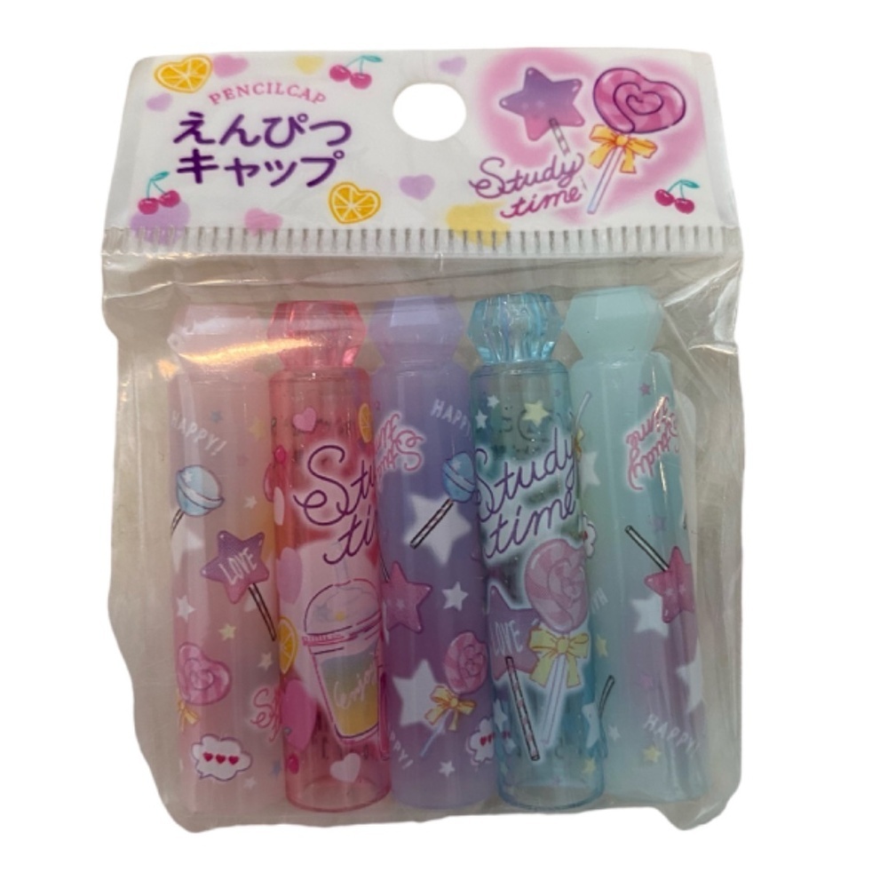 Cute Pencil Cap. Multicolor